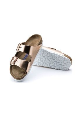 BIRKENSTOCK ARIZONA SOFT FOOTBED METALLIC COPPER ARIZONA BAKIR TERLİK 0952091 - 5