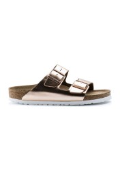 BIRKENSTOCK ARIZONA SOFT FOOTBED METALLIC COPPER ARIZONA BAKIR TERLİK 0952091 - BIRKENSTOCK
