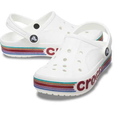 CROCS BAYABAND RAİNBOW GLITTER CLG K SİMLİ KIZ ÇOCUK TERLİK 209731 - 2