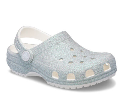 CROCS CLASSİC IRIDESCENT GLİTTER CG K SİMLİ KIZ ÇOCUK TERLİK 210986 - 2
