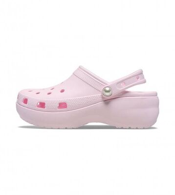 CROCS CLASSİC PLATFORM PEARL CLOG KADIN TERLİK 211231 - 2
