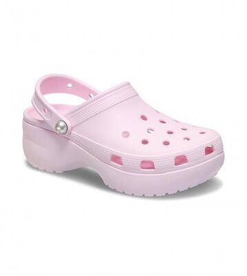 CROCS CLASSİC PLATFORM PEARL CLOG KADIN TERLİK 211231 - 5
