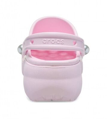 CROCS CLASSİC PLATFORM PEARL CLOG KADIN TERLİK 211231 - 6