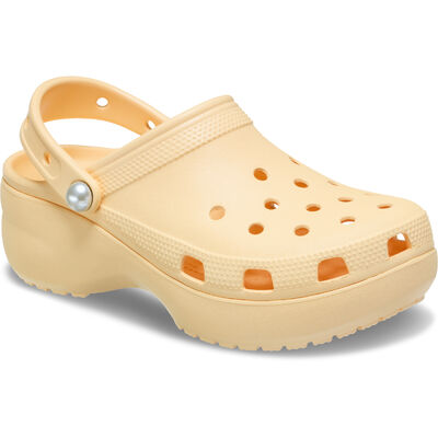 CROCS CLASSİC PLATFORM PEARL CLOG KADIN TERLİK 211231 - 2