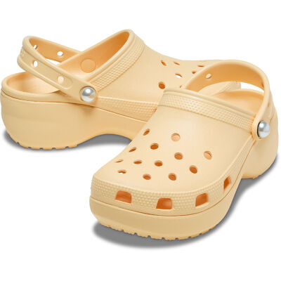 CROCS CLASSİC PLATFORM PEARL CLOG KADIN TERLİK 211231 - 3