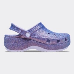 CROCS PLATFORM IRİD GLİTTER CLOG KADIN TERLİK 211024 - CROCS