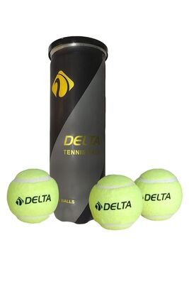 DELTA 3'LÜ TENİS TOPU-VAKUMLU TÜPTE - 1