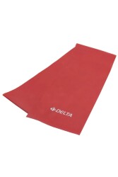 DELTA EGZERSİZ DİRENÇ LASTİĞİ PİLATES BANDI-HAFİF SERT-150x15cm-RLK254 KIRMIZI