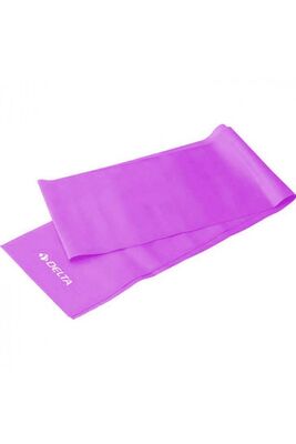 DELTA EGZERSİZ DİRENÇ LASTİĞİ PİLATES BANDI-HAFİF SERT-150x15cm-RLL203 - 1