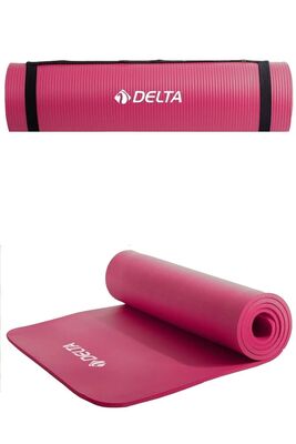 DELTA NPM638 10MM PİLATES MİNDERİ & YOGA MATI - FUŞYA - 1