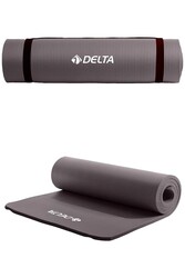 DELTA TNF384 10MM PİLATES MİNDERİ & YOGA MATI - KOYU GRİ - DELTA
