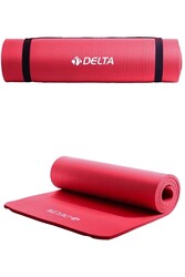 DELTA TNF686 10MM PİLATES MİNDERİ & YOGA MATI - KIRMIZI - DELTA