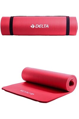 DELTA TNF686 10MM PİLATES MİNDERİ & YOGA MATI - KIRMIZI - 1