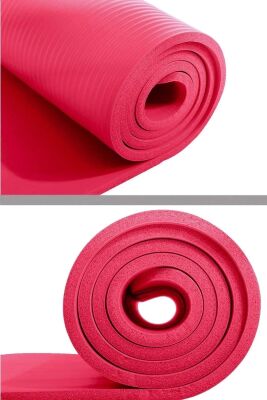 DELTA TNF686 10MM PİLATES MİNDERİ & YOGA MATI - KIRMIZI - 2