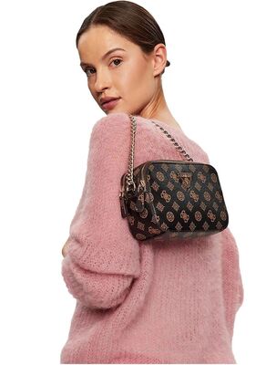 GUESS NOELLE CROSSBODY CAM KADIN ÇANTA HWPZ7879140 - 3