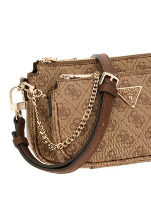 GUESS NOELLE DBL POUCH CRO KADIN ÇANTA HWBG7879710 - 7