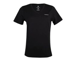 LUMBERJACK 4M WB V NECK 11CT126 4FX KADIN TİŞÖRT 101503849 - LUMBERJACK