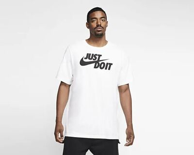 NIKE M NSW TEE JUST DO IT SWOOSH ERKEK TİŞÖRT AR5006 - 5