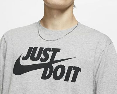 NIKE M NSW TEE JUST DO IT SWOOSH ERKEK TİŞÖRT AR5006 - 3