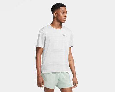 NIKE MENS DRI-FIT MILER TOP SS ERKEK TİŞÖRT CU5992 - 3
