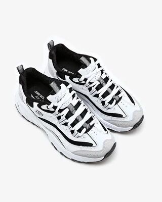 SKECHERS ARCH FİT D'LİTES LUCID DREAM BEYAZ SNEAKER 149805-WBK - 6