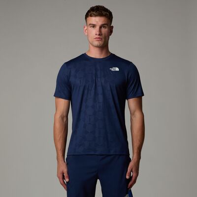 THE NORTH FACE M 24/7 SHORT SLEEVES TEE EMBOSSED ERKEK TİŞÖRT NF0A8BEP93X1 - 1