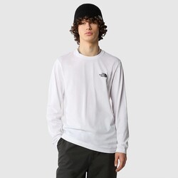 THE NORTH FACE M L/S SIMPLE DOME TEE SWEATSHIRT NF0A87QNFN41 - THE NORTH FACE
