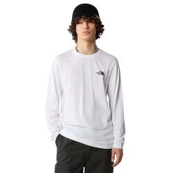 THE NORTH FACE M L/S SIMPLE DOME TEE SWEATSHIRT NF0A87QNFN41 - THE NORTH FACE