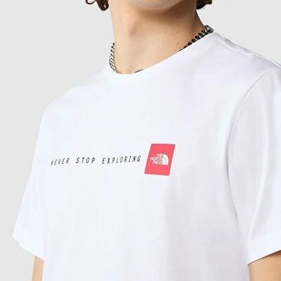 THE NORTH FACE M SS NEVER STOP EXPLORING TEE ERKEK TİŞÖRT NF0A87NSFN41 - 6