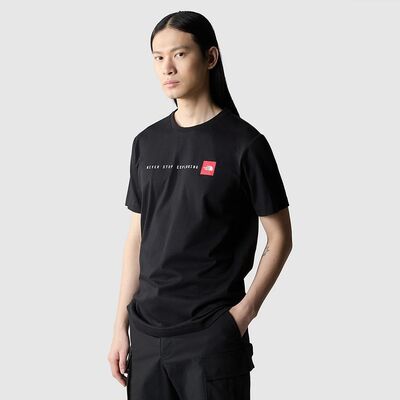 THE NORTH FACE M SS NEVER STOP EXPLORING TEE ERKEK TİŞÖRT NF0A87NSJK31 - 1