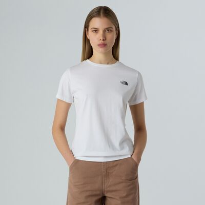 THE NORTHFACEW SS SD SLIM TEE KADIN TİŞÖRT NF0A87NHFN41 - 1