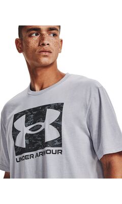 UA ABC CAMO BOXED LOGO SS ERKEK TİŞÖRT 1361673 - 4