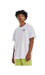 UA M LOGO EMB HEAVYWEIGHT SS ERKEK TİŞÖRT 1373997 - UNDER ARMOUR