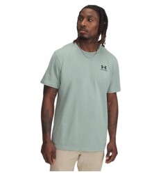 UA M LOGO EMB HEAVYWEIGHT SS ERKEK TİŞÖRT 1373997 - UNDER ARMOUR