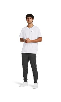 UA RIVAL TERRY JOGGER ERKEK EŞOFMAN ALTI 1380843 - 2