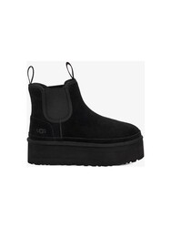 UGG NUEMEL PLATFORM CHELSEA KADIN BOT 1134526-BLK - UGG