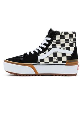 VANS CHECKERBOARD SK8-HI STACKED KADIN SNEAKER VN0A4BTWVLV1 - 2
