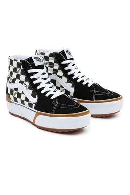 VANS CHECKERBOARD SK8-HI STACKED KADIN SNEAKER VN0A4BTWVLV1 - 3